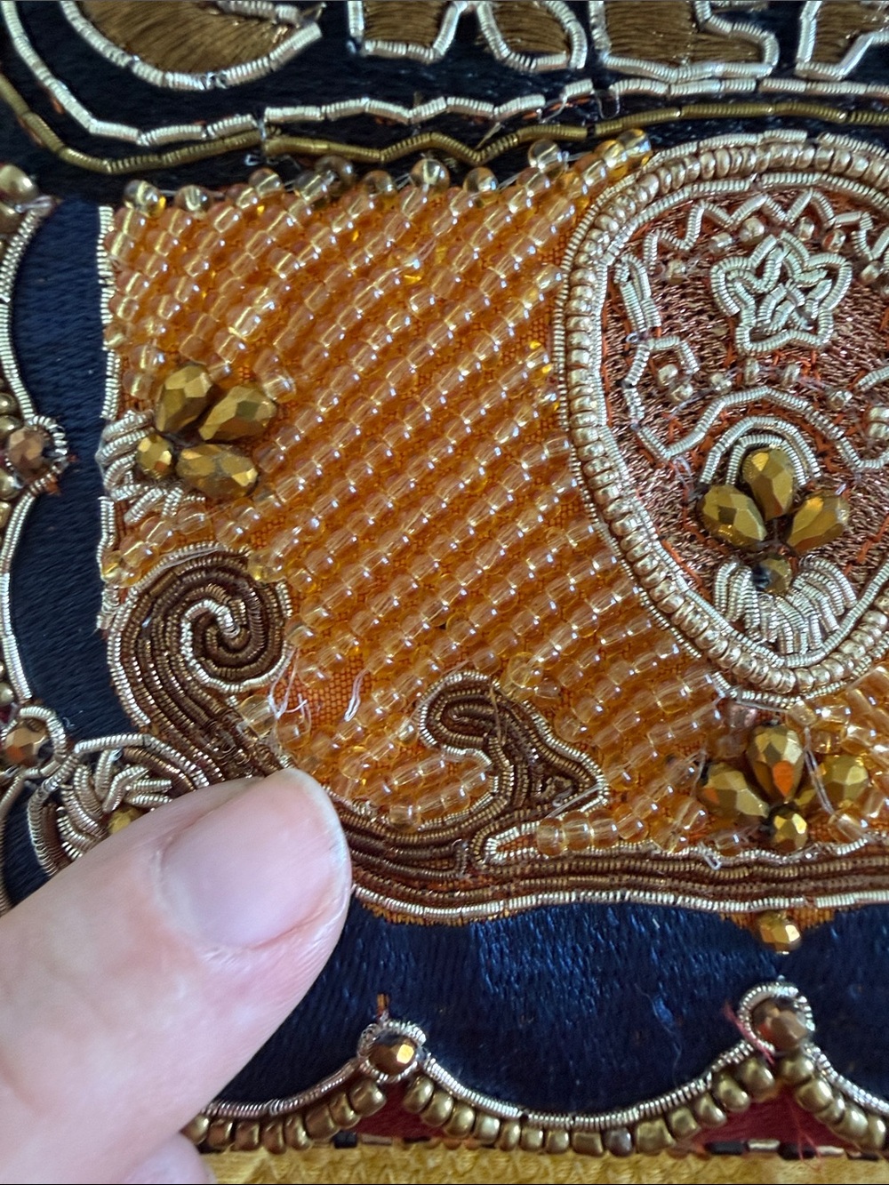 Mary Frances Multicolor Beaded Crossbody - CREATE Crayon Design - Picture 4 of 11
